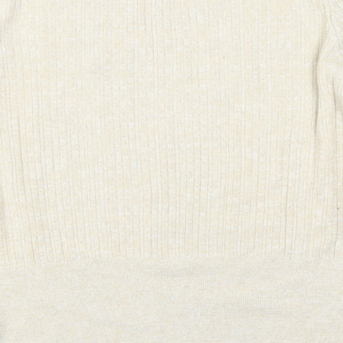 Marks and Spencer Womens Beige   Pullover Jumper Size M