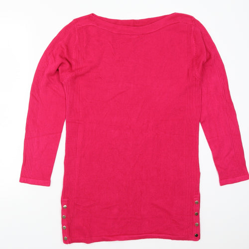 JD Williams Womens Pink   Pullover Jumper Size 8