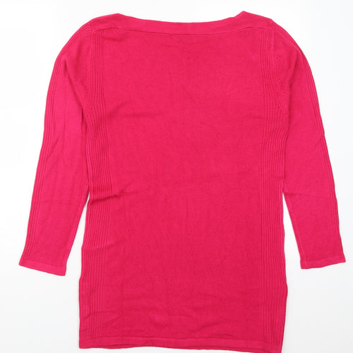 JD Williams Womens Pink   Pullover Jumper Size 8