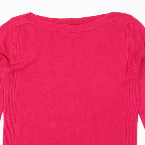 JD Williams Womens Pink   Pullover Jumper Size 8