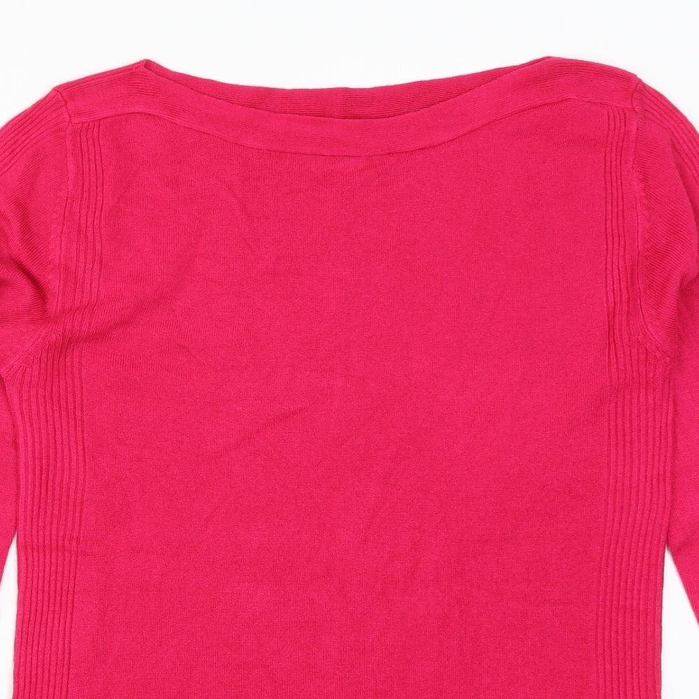 JD Williams Womens Pink   Pullover Jumper Size 8
