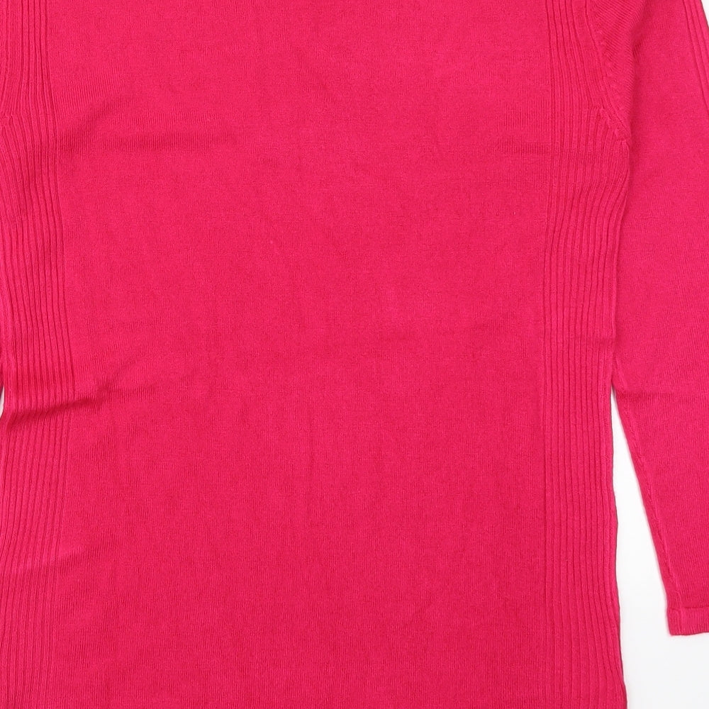 JD Williams Womens Pink   Pullover Jumper Size 8