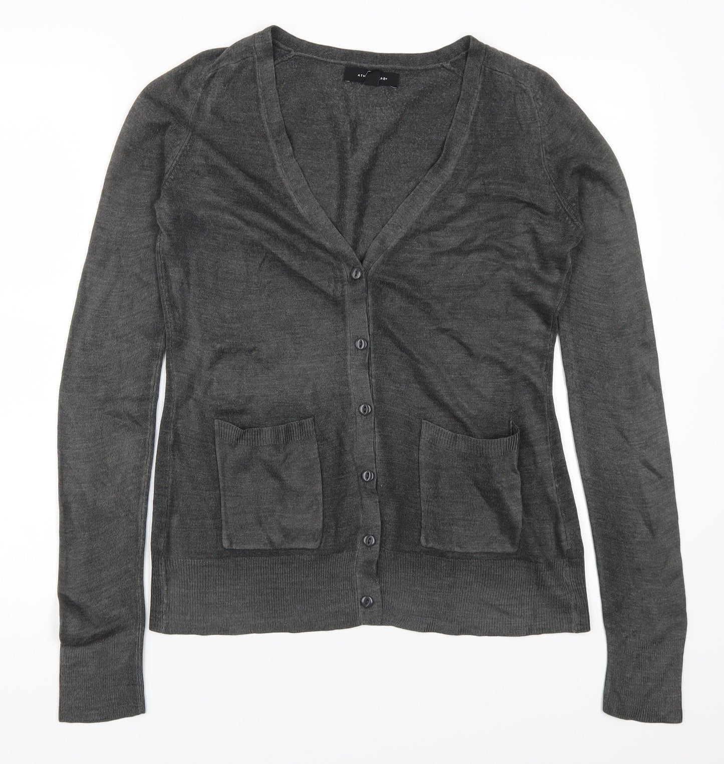 Atmosphere Womens Grey   Cardigan Jumper Size 10