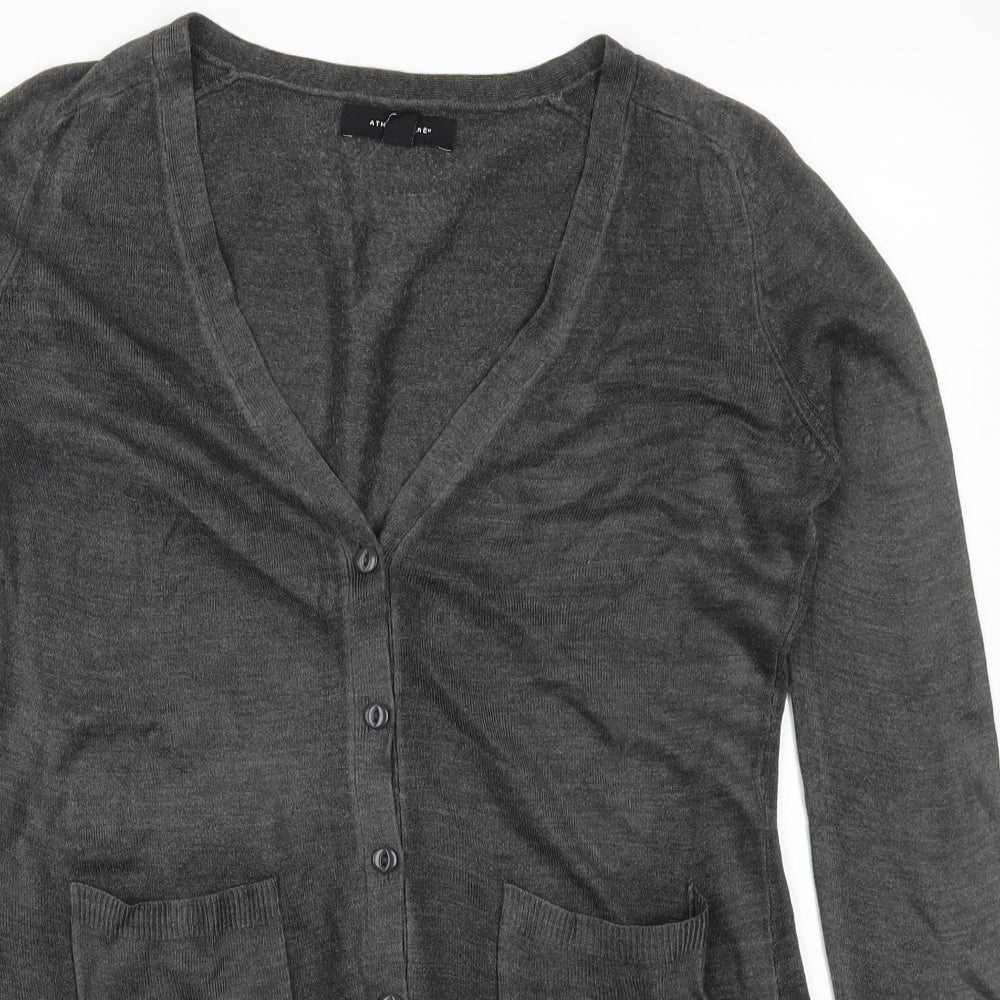 Atmosphere Womens Grey   Cardigan Jumper Size 10