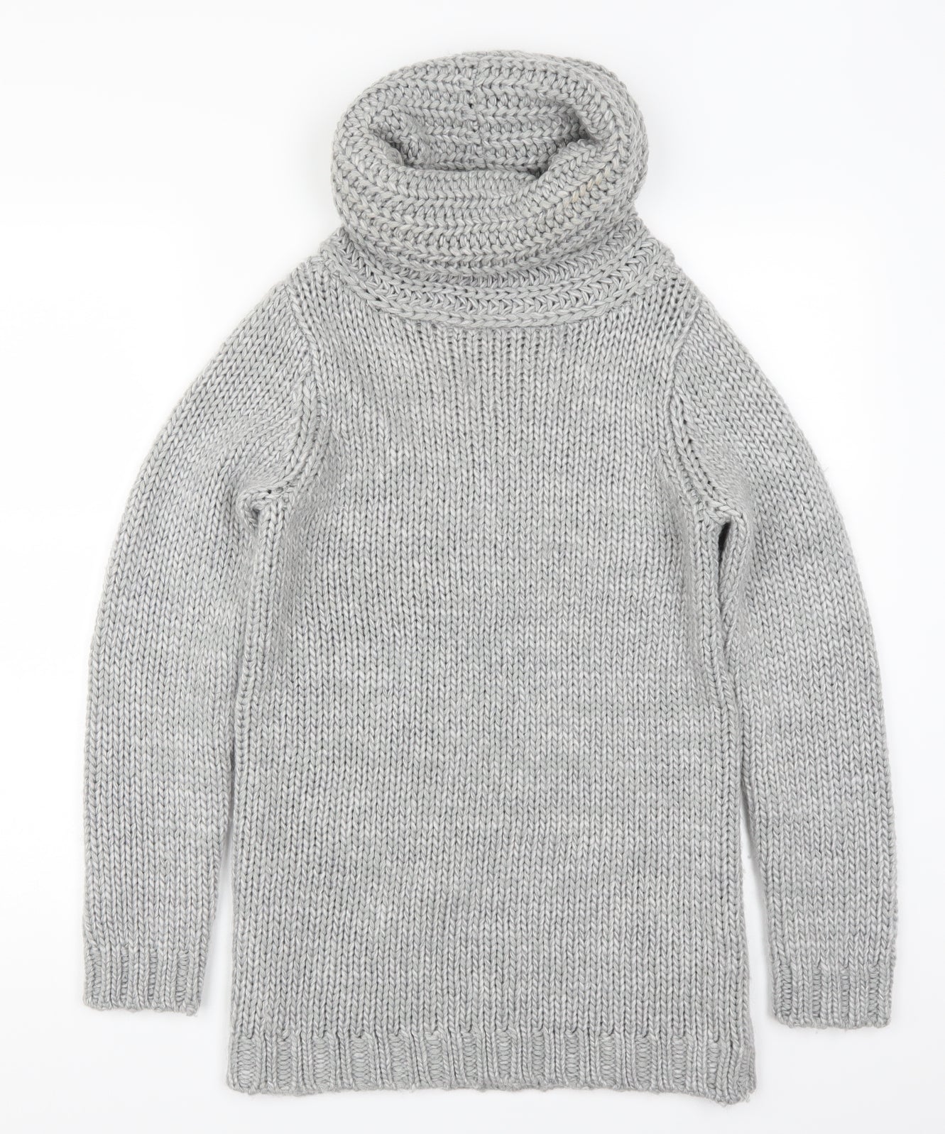 Anthology Womens Grey  Knit Pullover Jumper Size 8