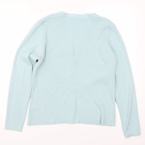 Marks and Spencer Womens Blue   Cardigan Jumper Size 22