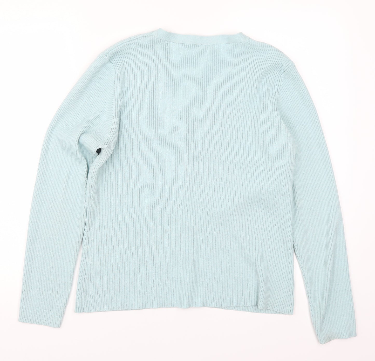 Marks and Spencer Womens Blue   Cardigan Jumper Size 22