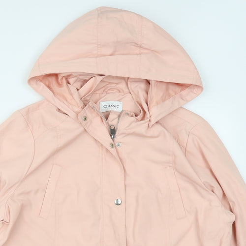 Marks and Spencer Womens Pink   Anorak Coat Size 18