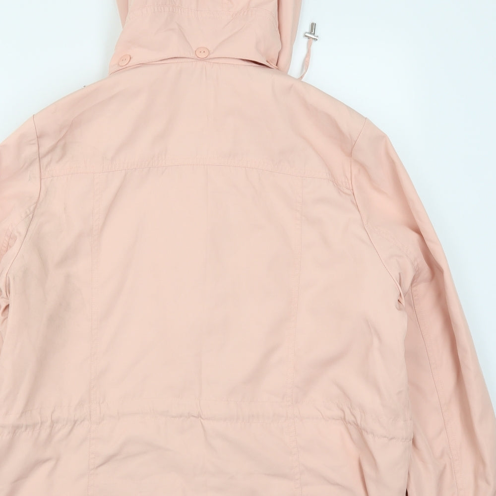 Marks and Spencer Womens Pink   Anorak Coat Size 18