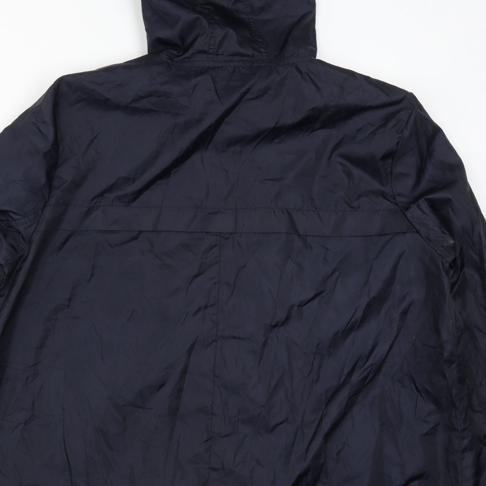 New Look Womens Blue   Rain Coat Coat Size 16