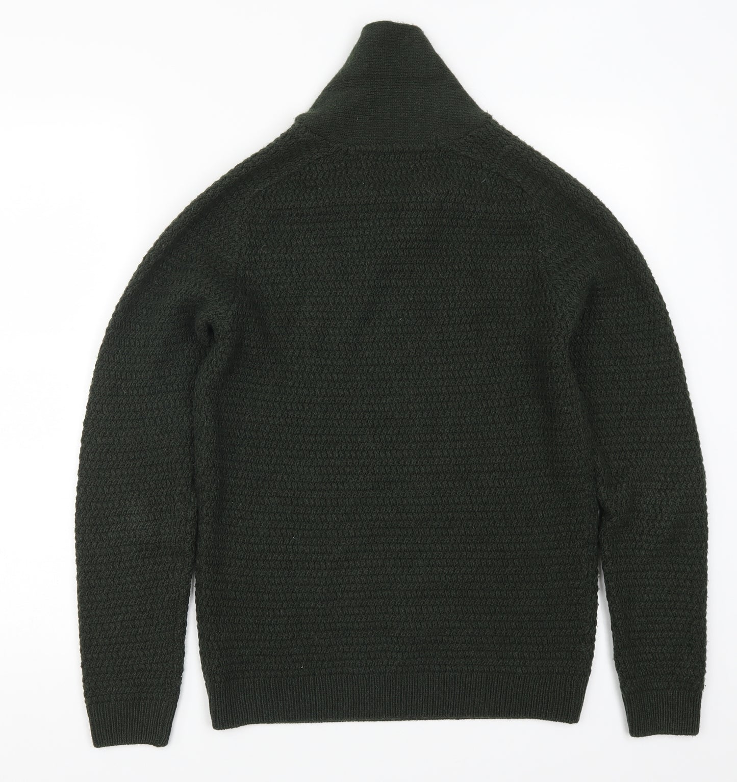 NEXT Mens Green  Knit Pullover Jumper Size S