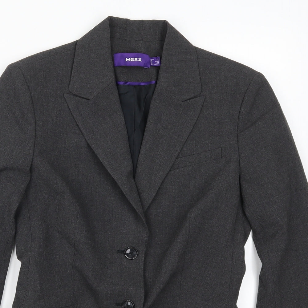 Mexx Womens Grey   Jacket Suit Jacket Size 8