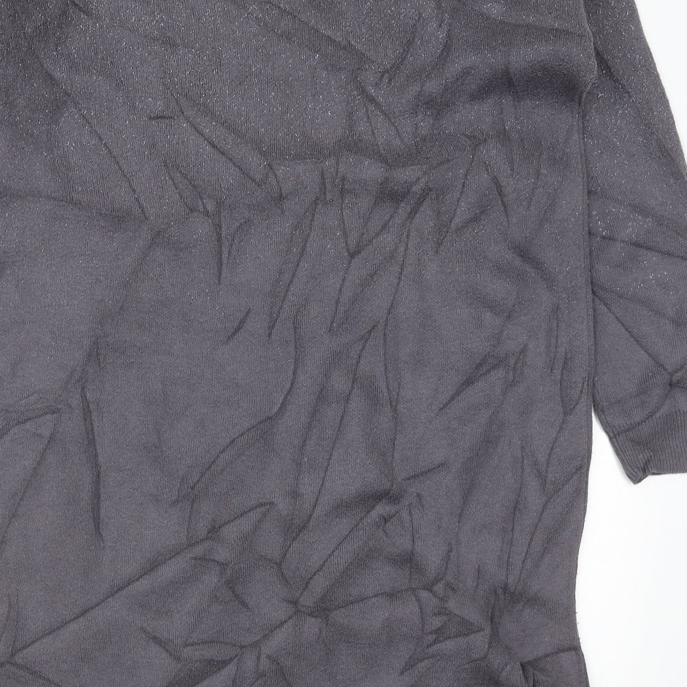 Marks and Spencer Womens Grey   Jumper Dress  Size 14