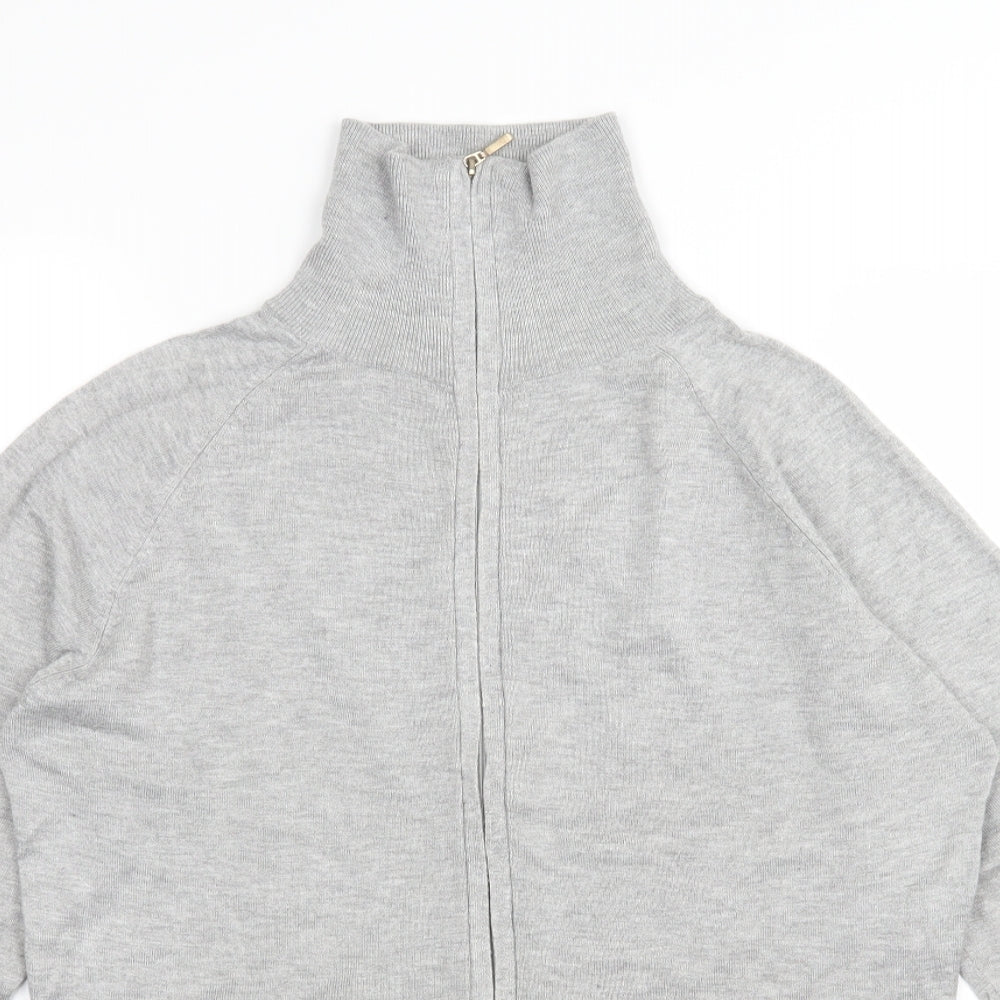 Atmosphere Womens Grey  Knit Cardigan Jumper Size 16