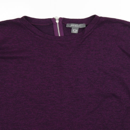 Primark Womens Purple  Jersey Pullover Jumper Size 14