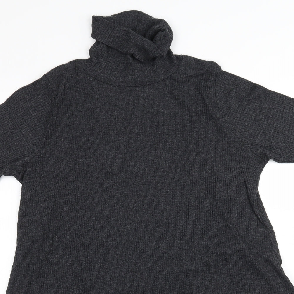 TU Womens Grey  Jersey Basic T-Shirt Size 16