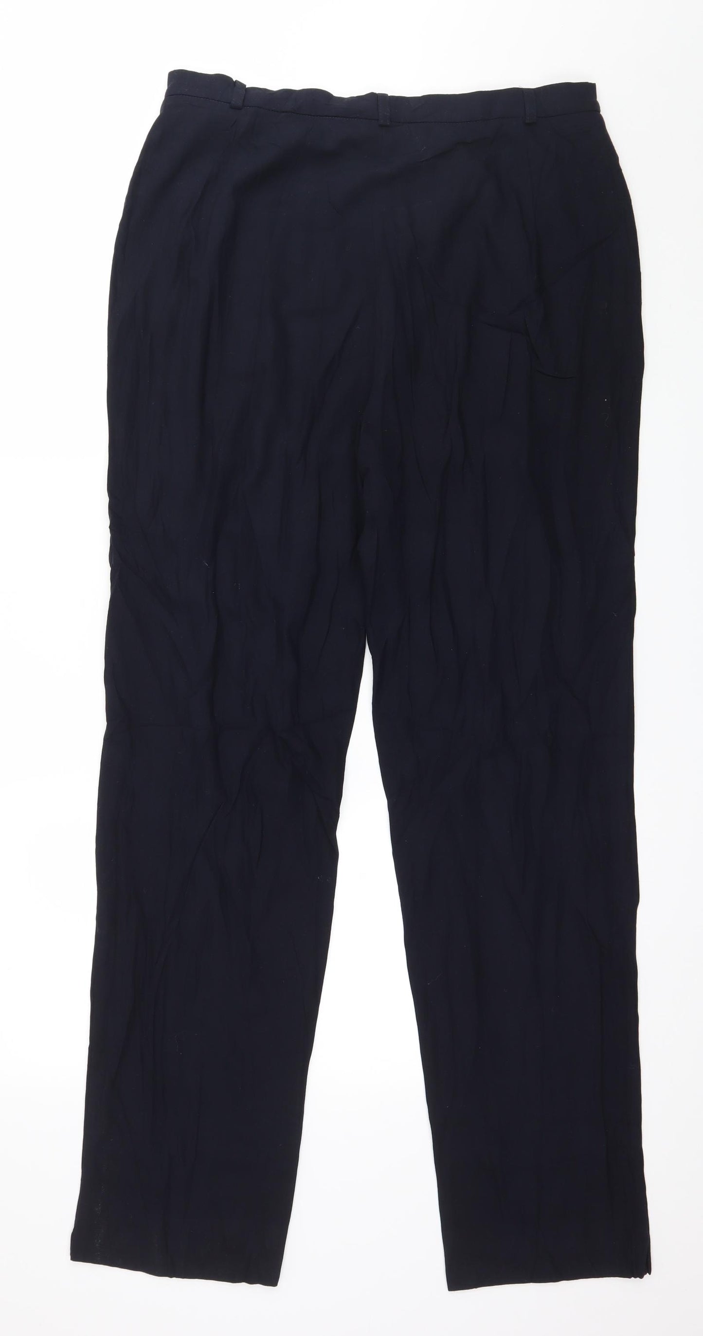 Marks and Spencer Womens Blue   Trousers  Size 16 L31 in