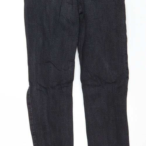 New Look Womens Grey  Denim Skinny Jeans Size 6 L24 in