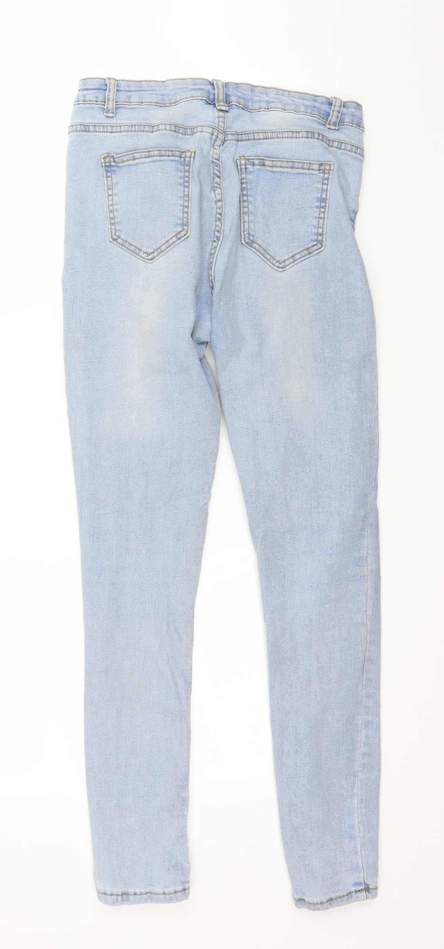 SheIn Womens Blue  Denim Skinny Jeans Size M L27 in