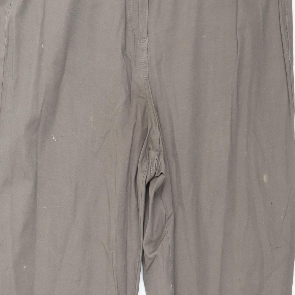 Maine Womens Brown   Trousers  Size 16 L30 in