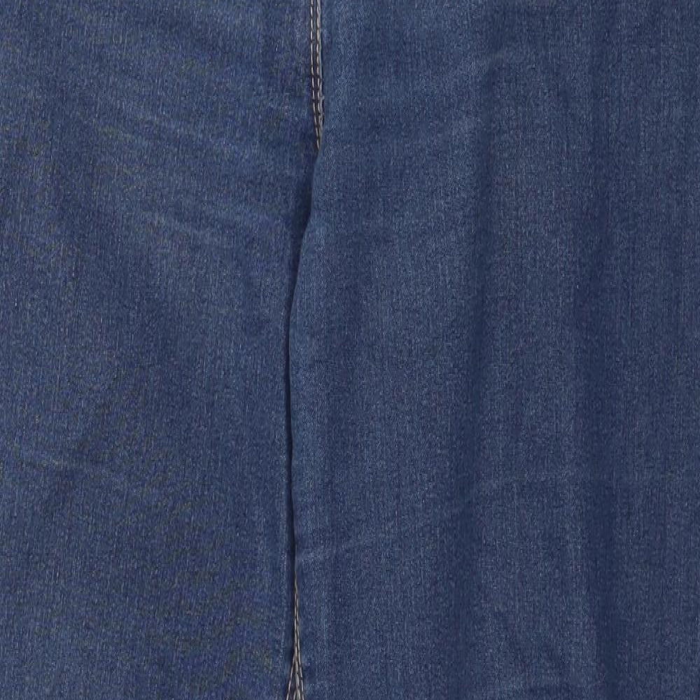 Papaya Womens Blue  Denim Skinny Jeans Size 14 L29 in