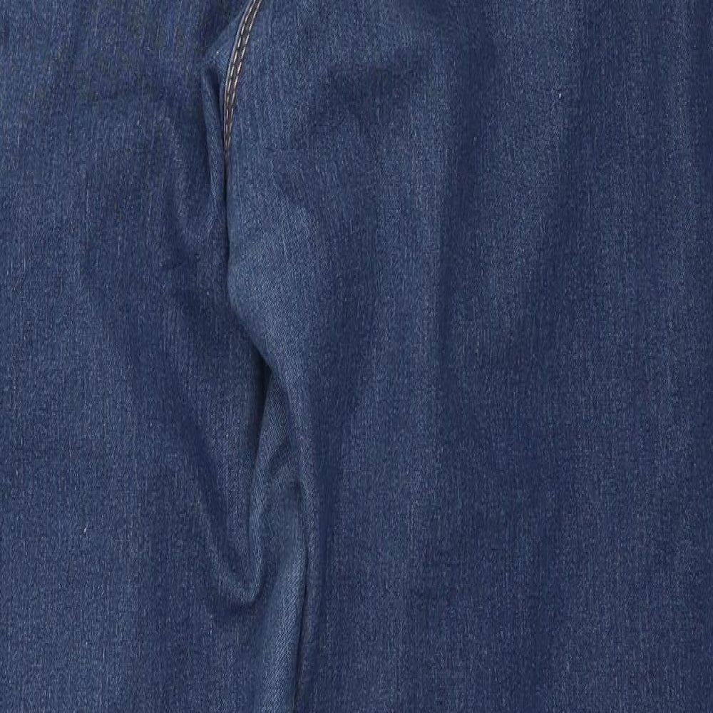 Papaya Womens Blue  Denim Skinny Jeans Size 14 L29 in
