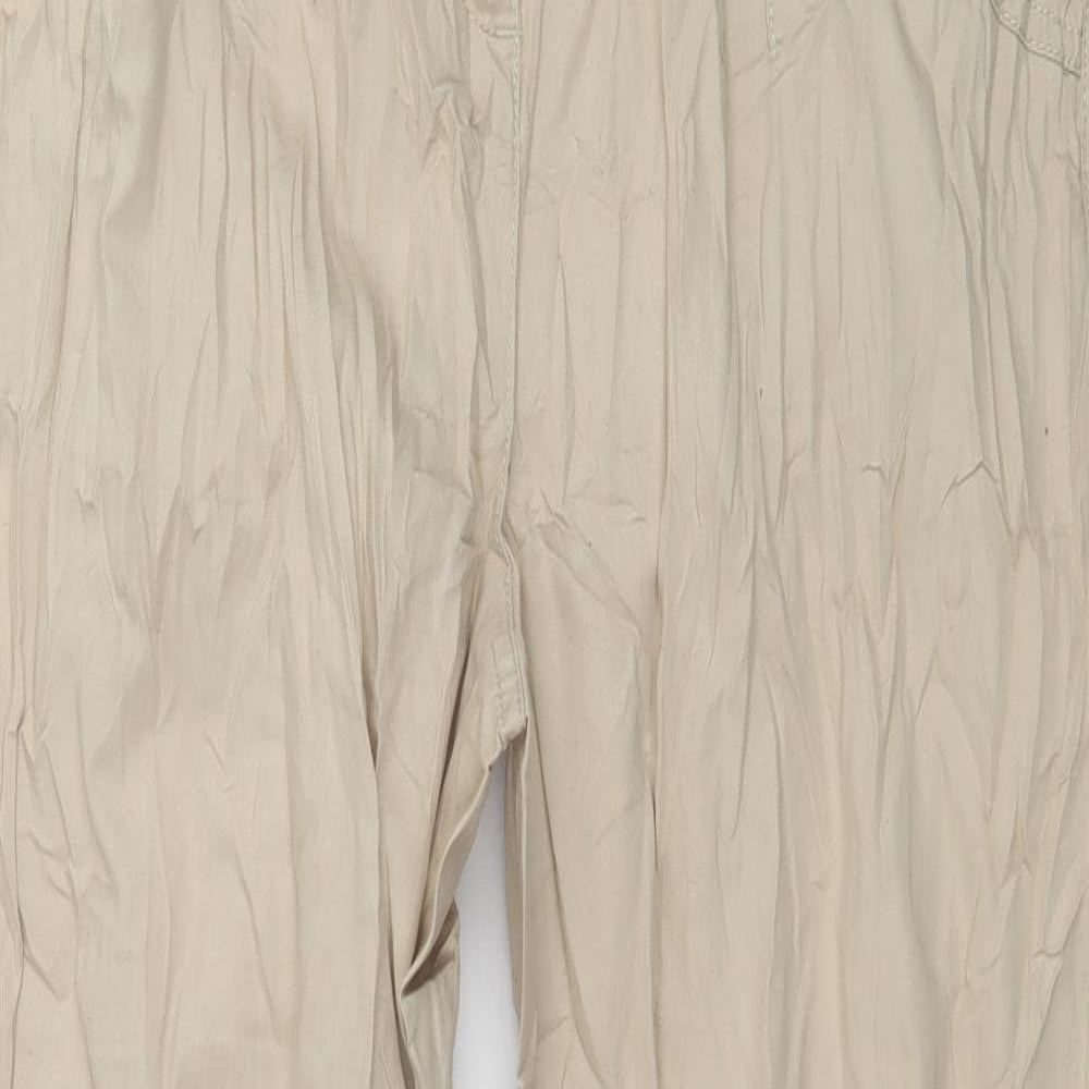 BHS Womens Beige   Trousers  Size 12 L28 in