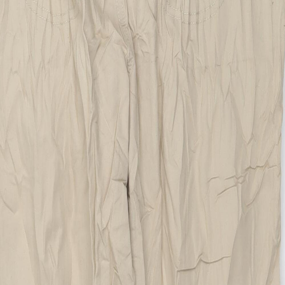BHS Womens Beige   Trousers  Size 12 L28 in