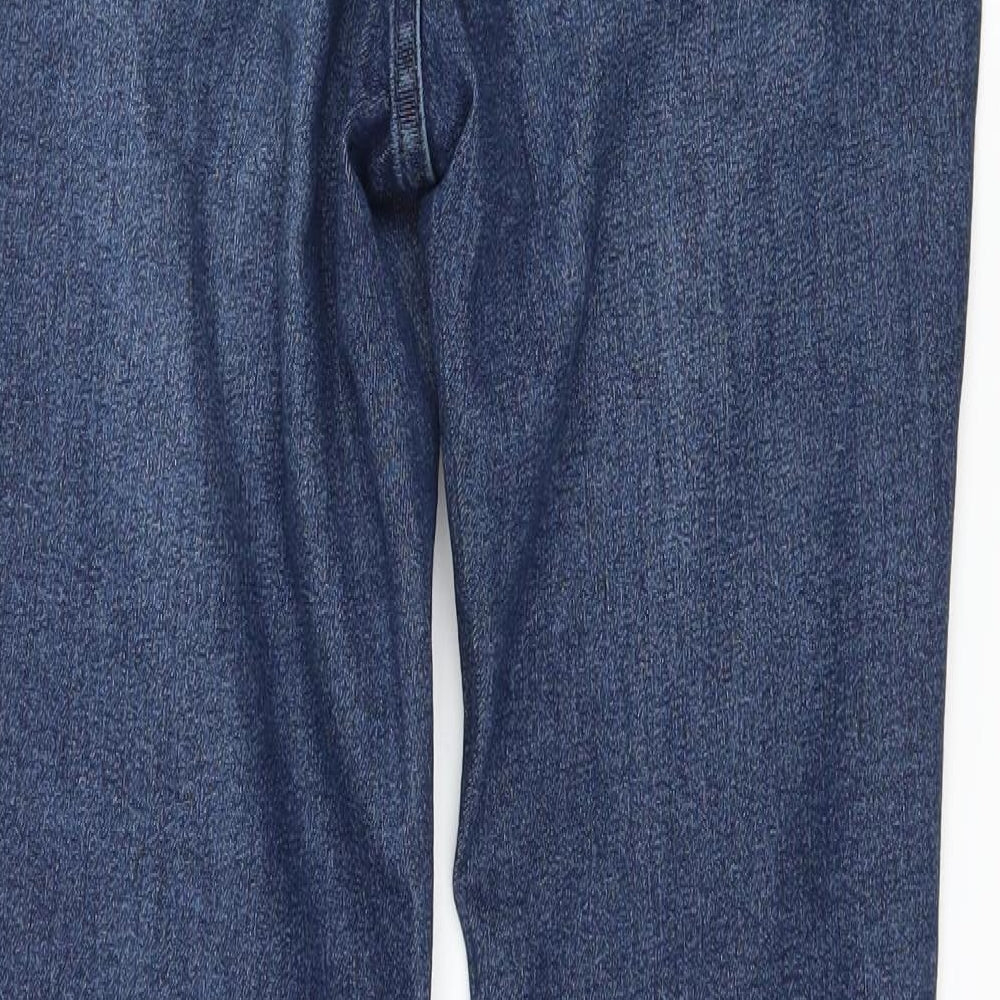 H&M Womens Blue  Denim Skinny Jeans Size 8 L30 in