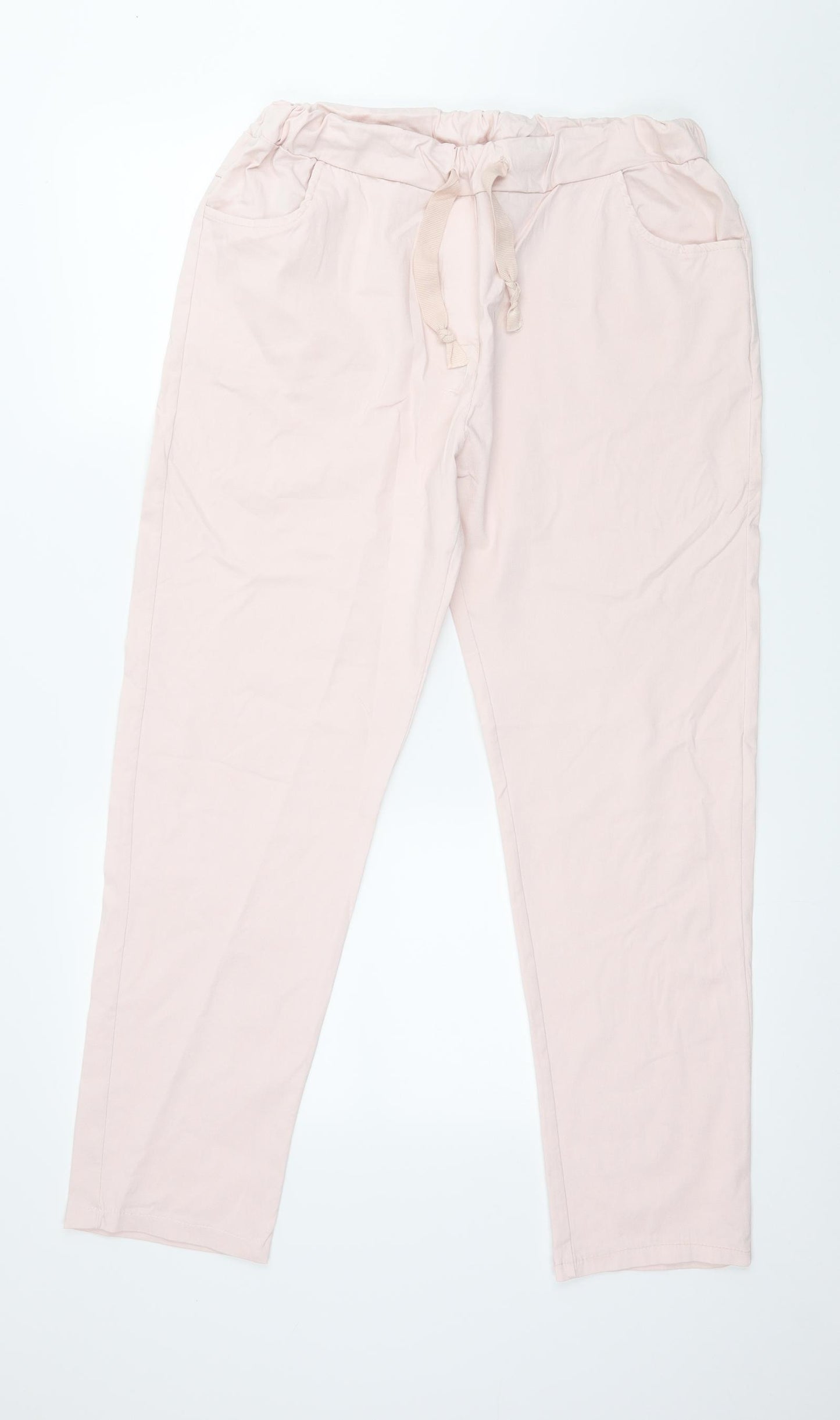 Preworn Womens Pink   Trousers  Size XL L27 in