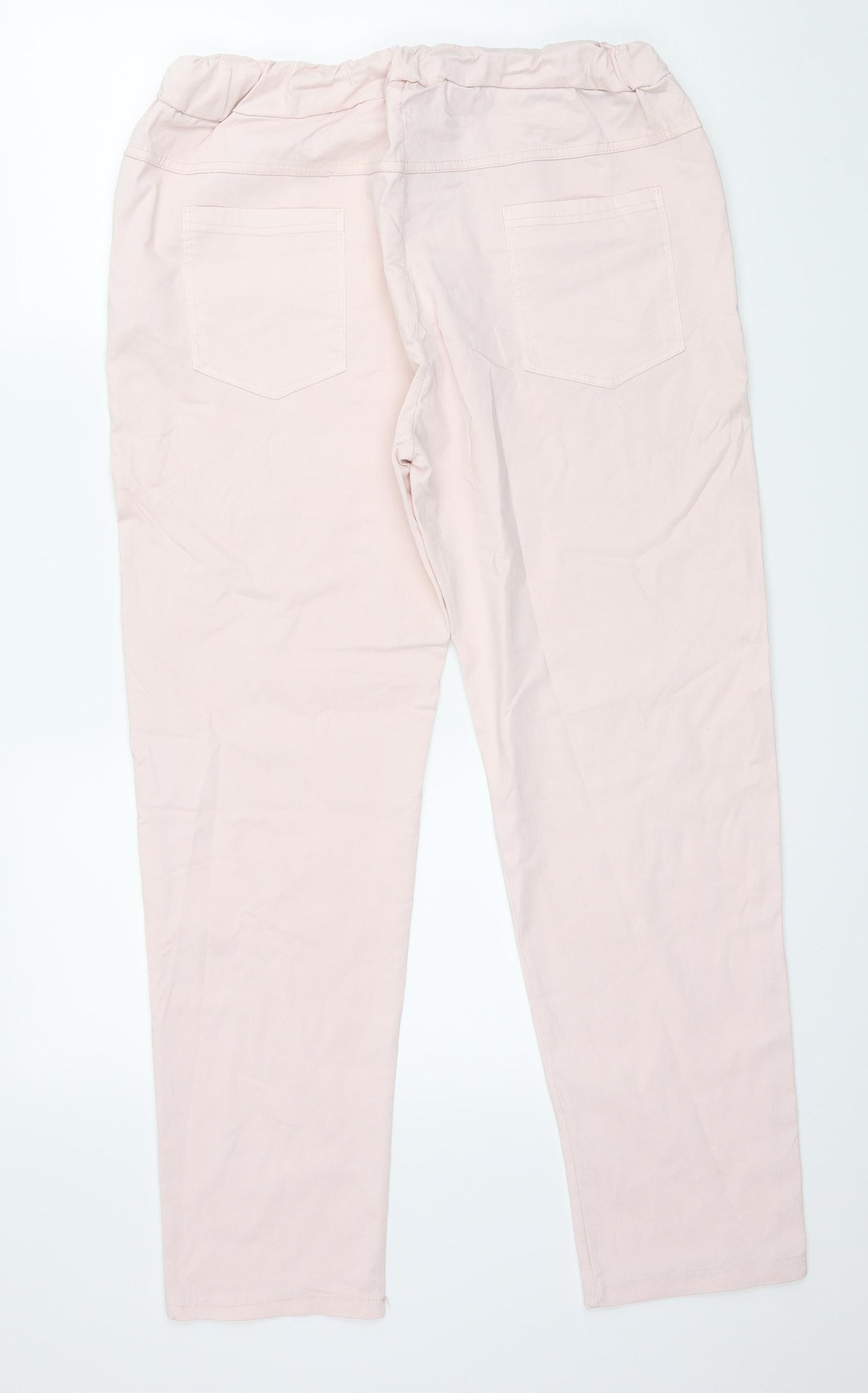 Preworn Womens Pink   Trousers  Size XL L27 in