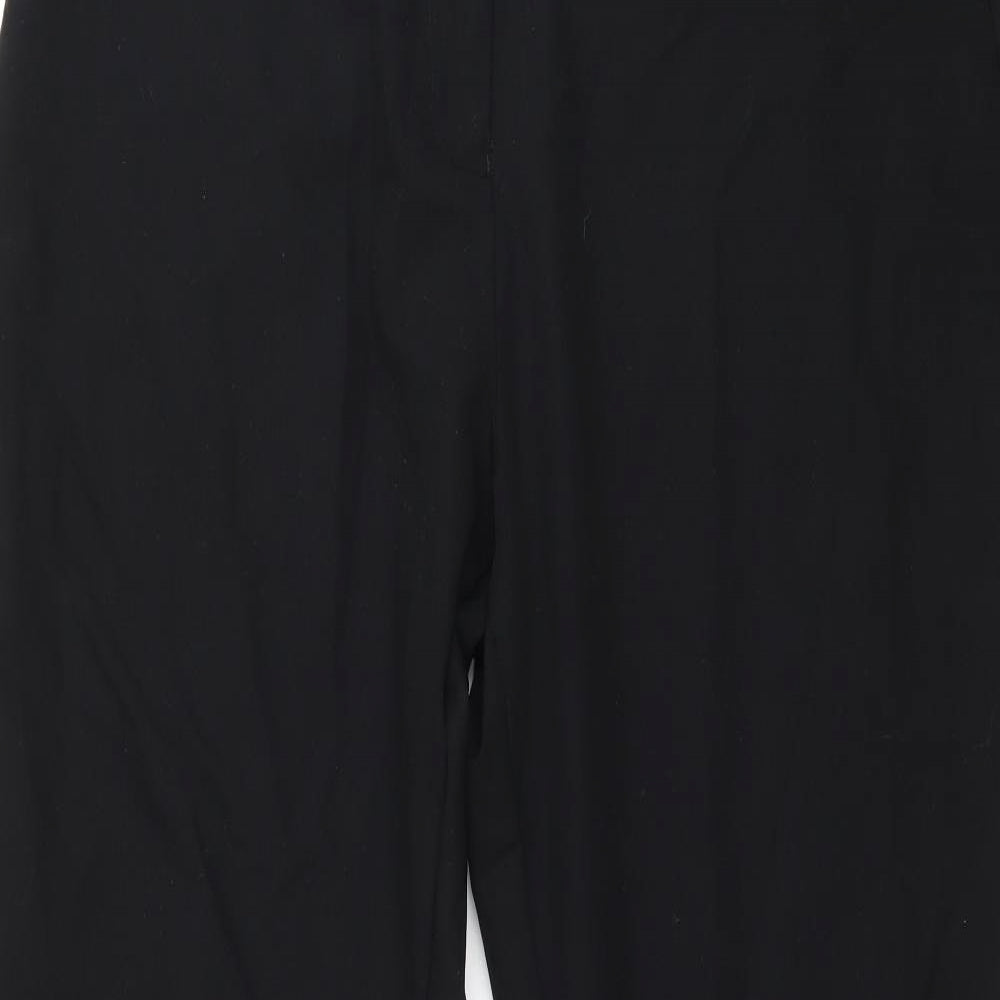 NEXT Womens Black   Trousers  Size 16 L32 in