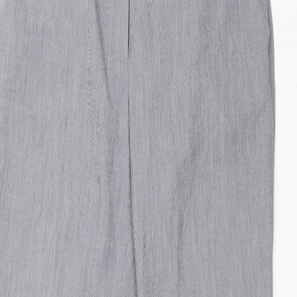 Anna Rose Womens Grey   Trousers  Size 12 L29 in
