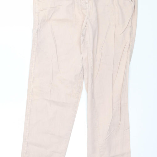 New Look Womens Pink   Trousers  Size 8 L28 in