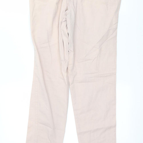 New Look Womens Pink   Trousers  Size 8 L28 in