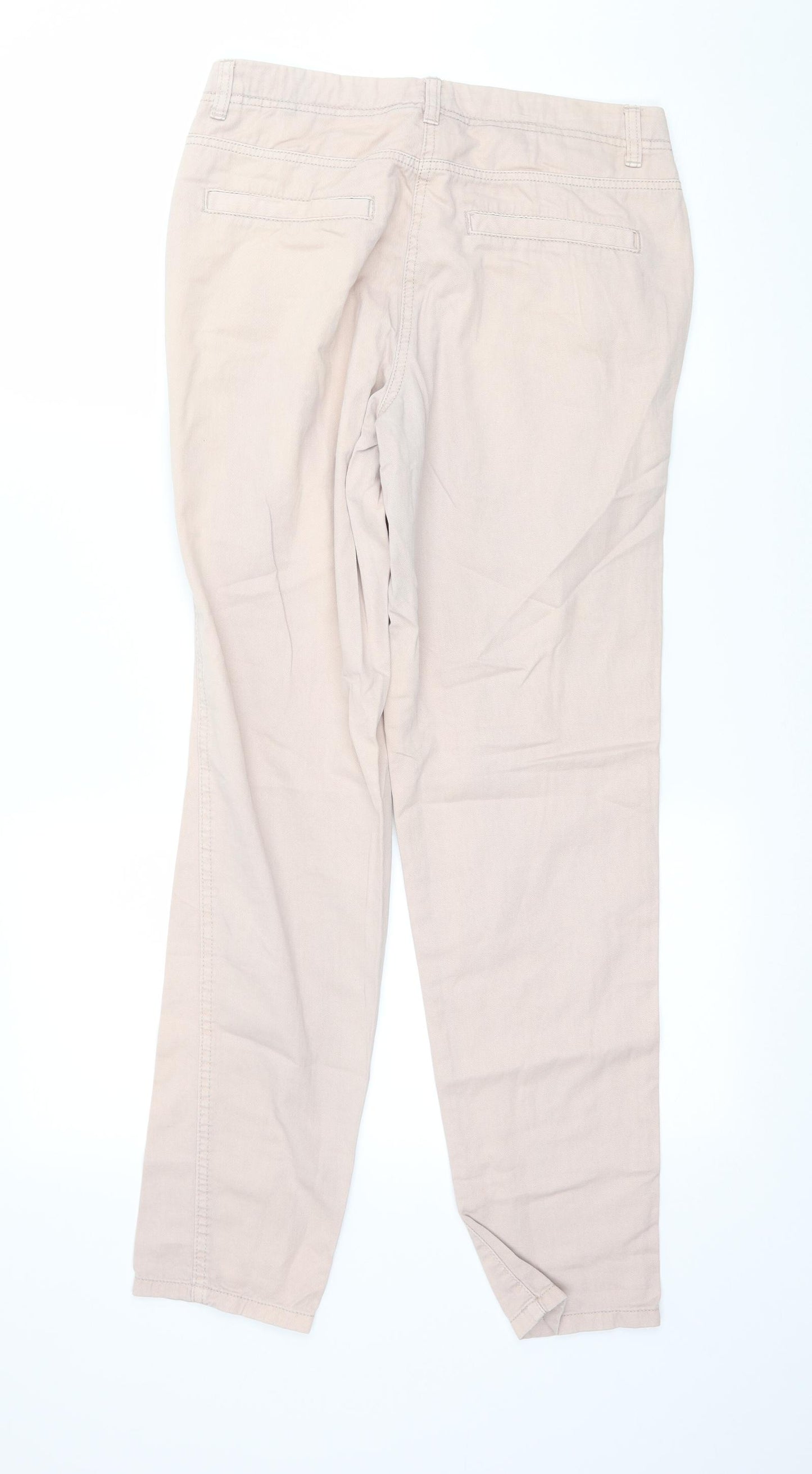 New Look Womens Pink   Trousers  Size 8 L28 in