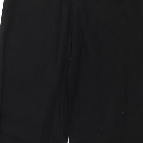 South Womens Black  Denim Wide-Leg Jeans Size 18 L29 in