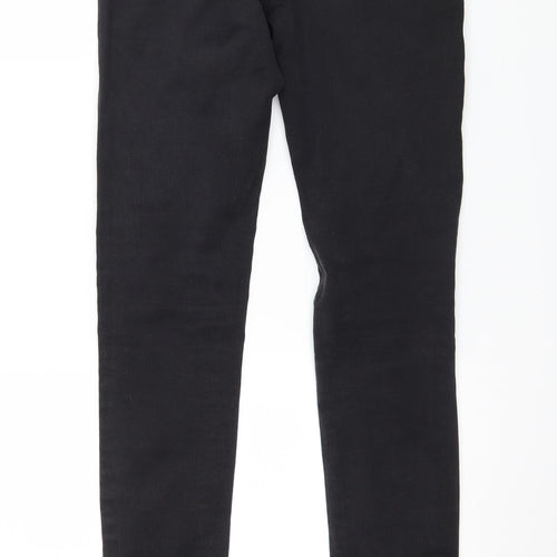 Denim & Co. Womens Black  Denim Skinny Jeans Size 8 L29 in