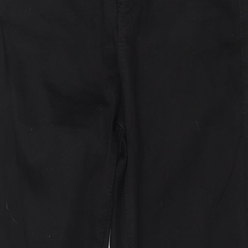 Topshop Womens Black  Denim Skinny Jeans Size 28 in L30 in