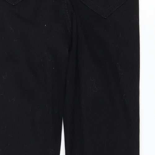 Denim & Co. Womens Black  Denim Skinny Jeans Size 10 L27 in