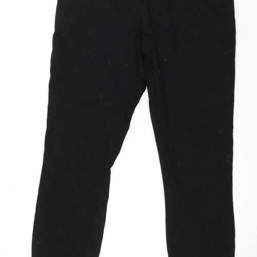 Denim & Co. Womens Black  Denim Skinny Jeans Size 14 L28 in