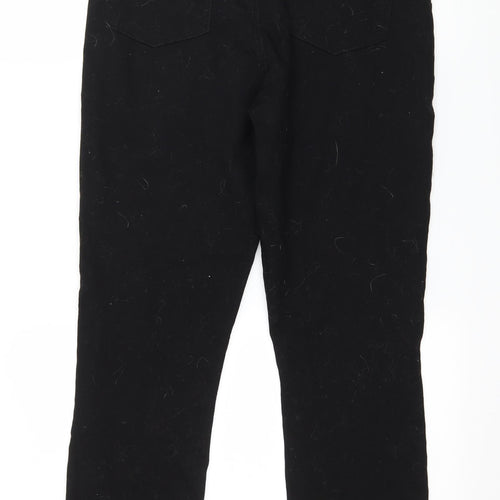 Denim & Co. Womens Black  Denim Skinny Jeans Size 14 L28 in