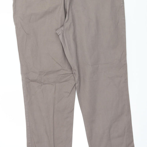 Maine Womens Grey   Trousers  Size 14 L28 in