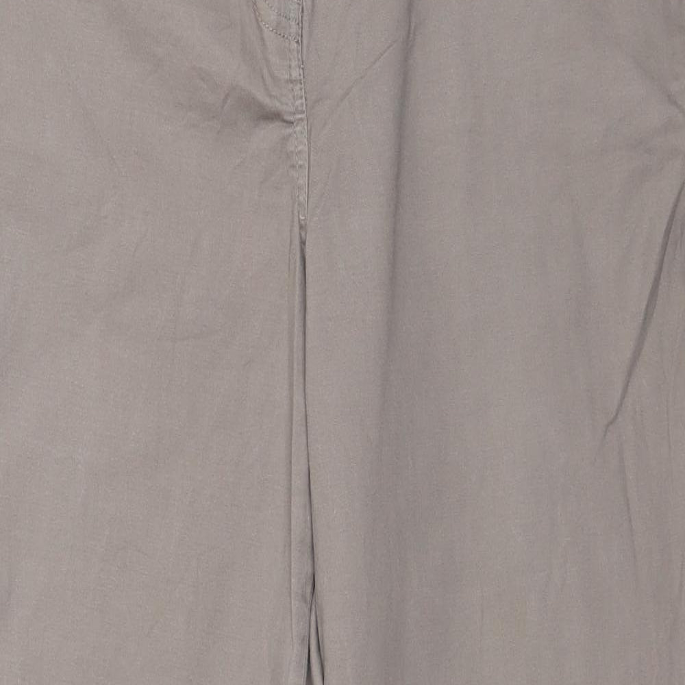 Maine Womens Grey   Trousers  Size 14 L28 in