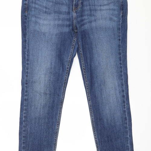 Marks and Spencer Womens Blue  Denim Jegging Jeans Size 14 L28 in
