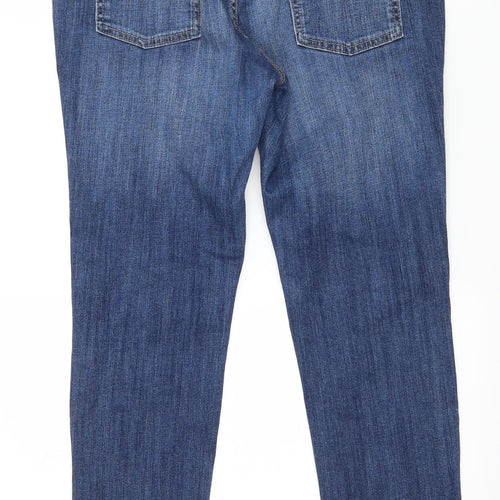 Marks and Spencer Womens Blue  Denim Jegging Jeans Size 14 L28 in
