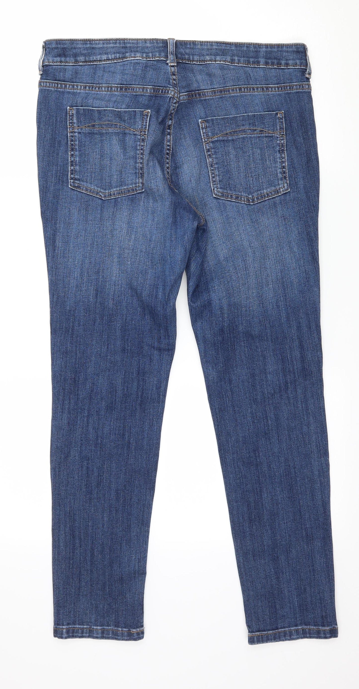 Marks and Spencer Womens Blue  Denim Jegging Jeans Size 14 L28 in