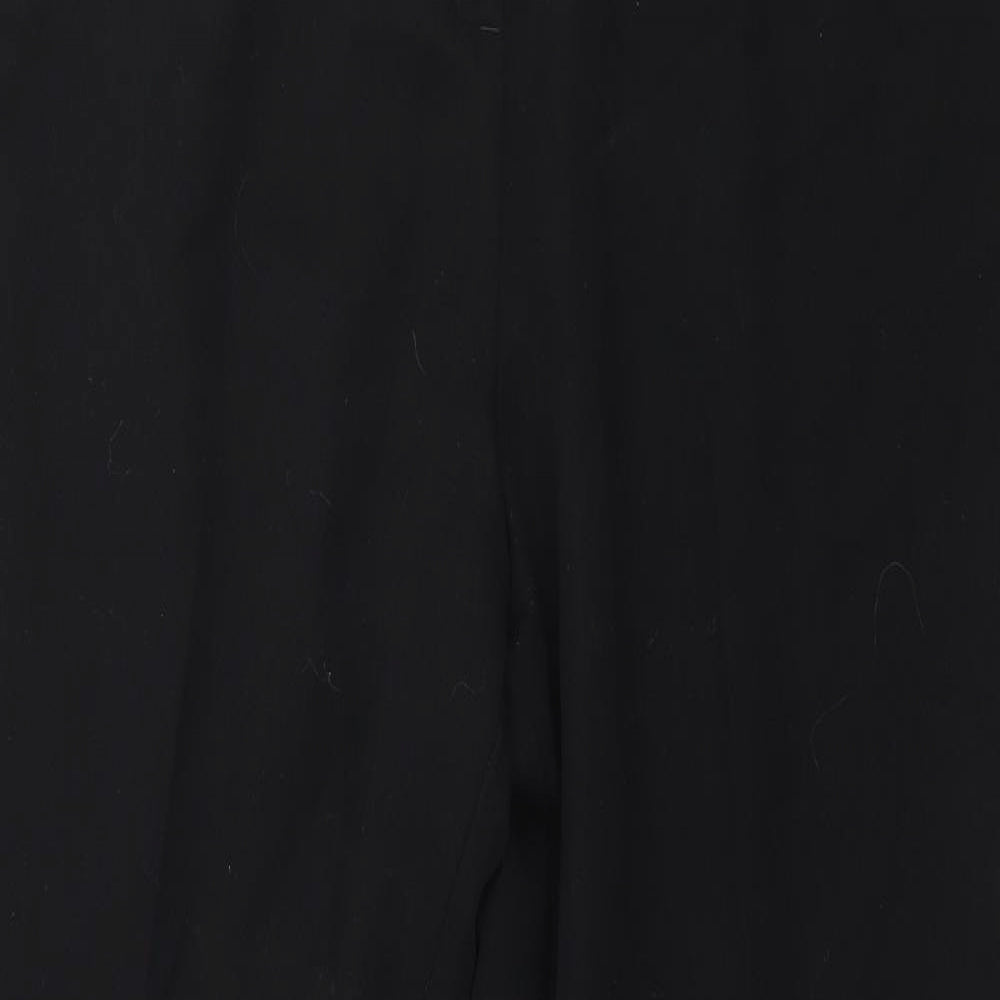 Papaya Womens Black   Trousers  Size 18 L30 in
