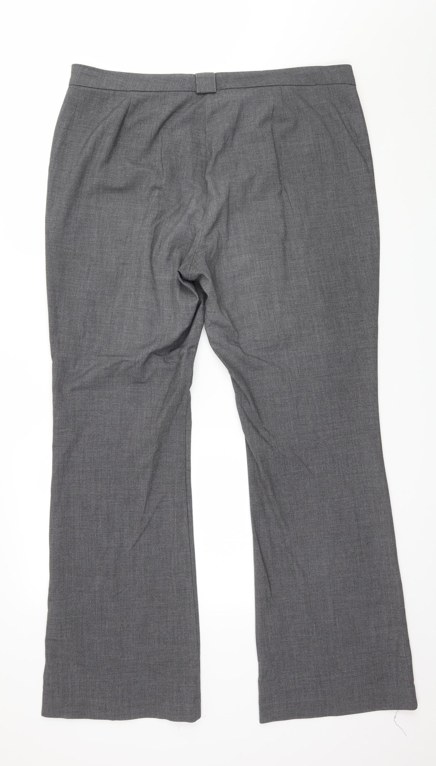Marks and Spencer Womens Grey   Trousers  Size 16 L30 in