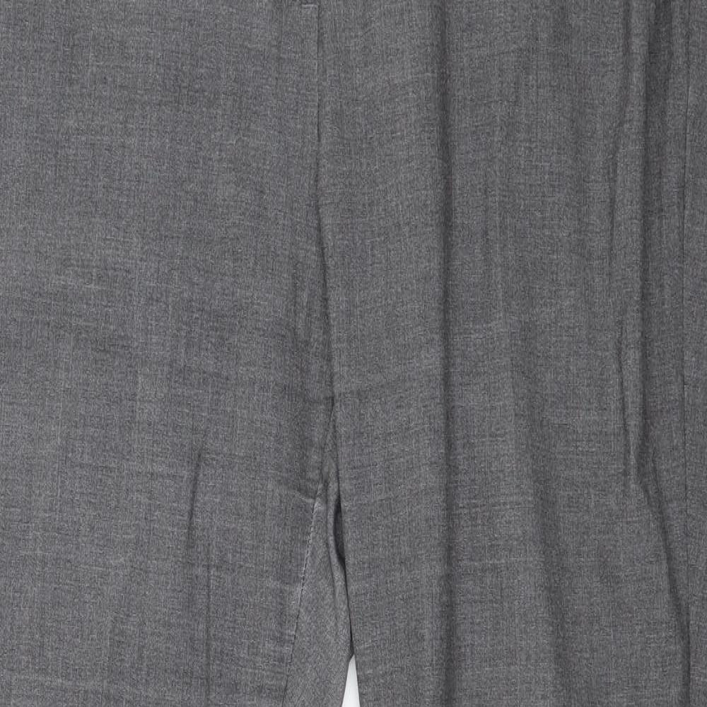 Marks and Spencer Womens Grey   Trousers  Size 16 L30 in